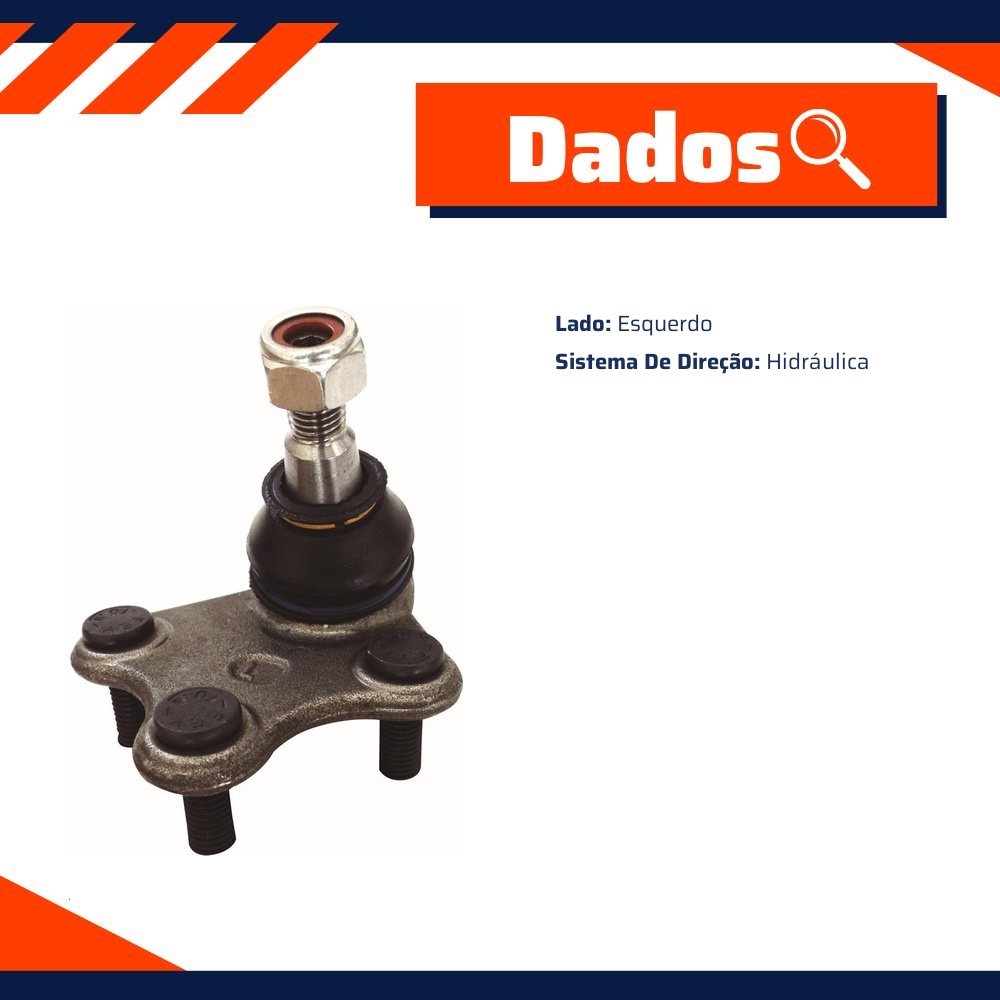 Pivô de Suspensão Lado Esquerdo - Driveway - JE-5241
