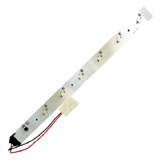 Régua 6 LEDs 40cm Bivolt com Conector Lâmpada - DNI - 8843
