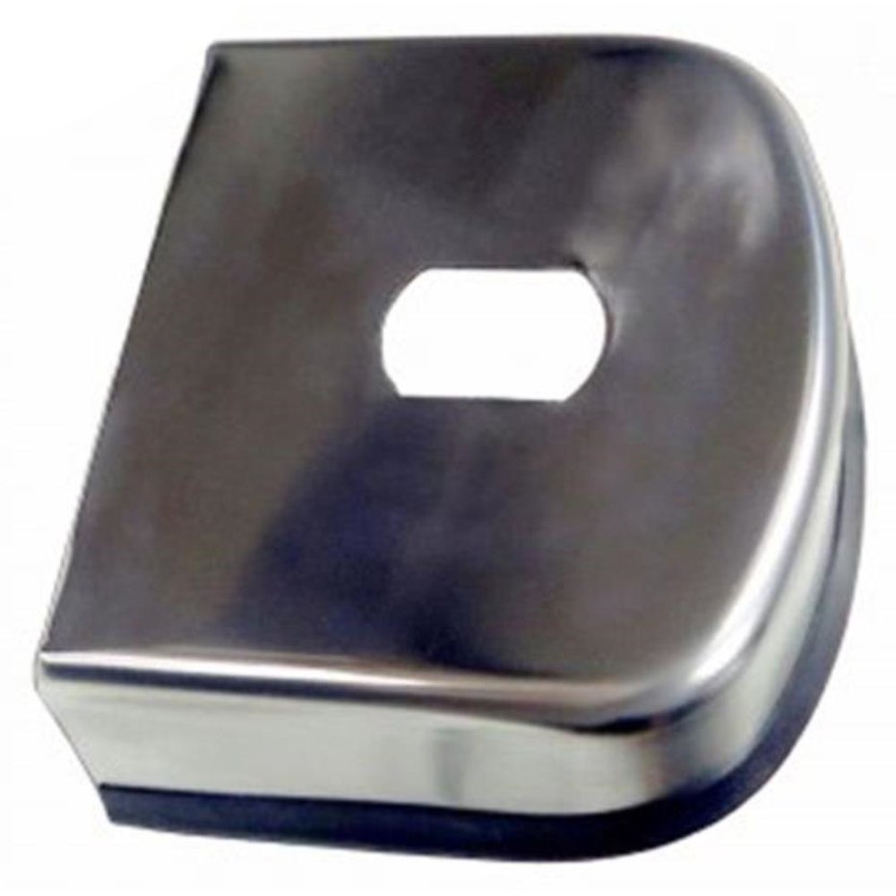 Tampa para Engate 100mm² em Inox Acabamento Borracha - DNI - 8328