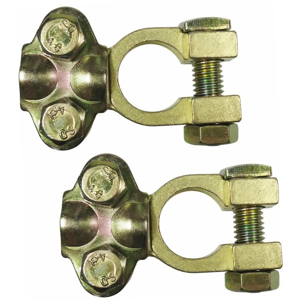 Terminal de Bateria Sapão Kit 2 Peças Chave Comutadora - DNI - 7571