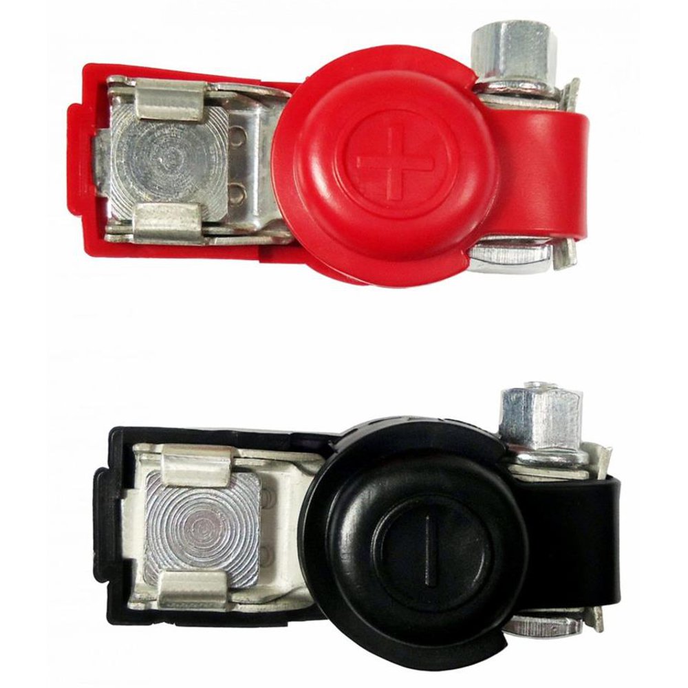 Terminal de Bateria com Isolador Kit 2 Peças Chave Comutadora - DNI - 7573
