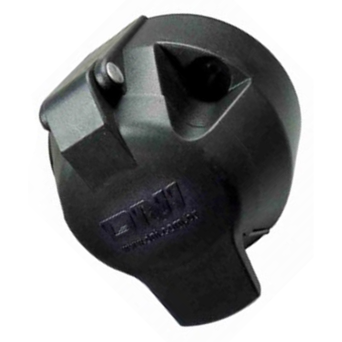 Tomada Fêmea de Engate Nylon 7 Polos Fixa - DNI - 8375