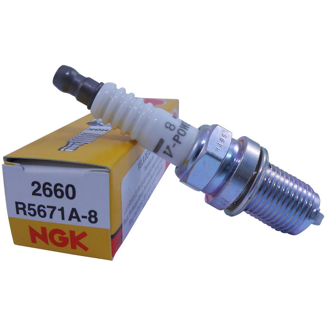 Vela de Ignição V-Power Racing - NGK - R5671A-8