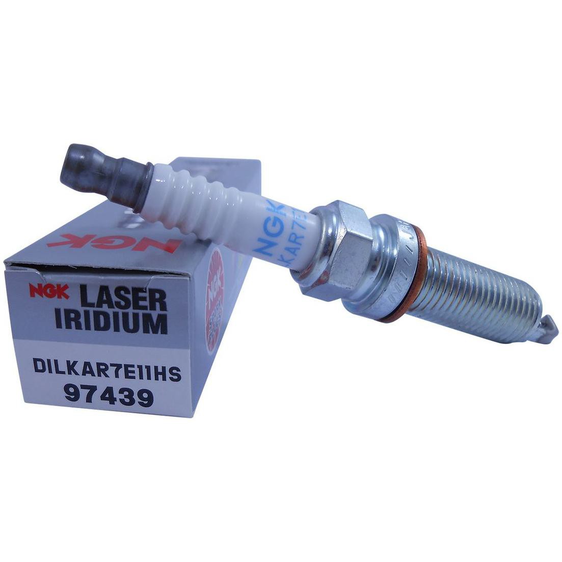 Vela de Ignição Laser Iridium - NGK - DILKAR7E11HS