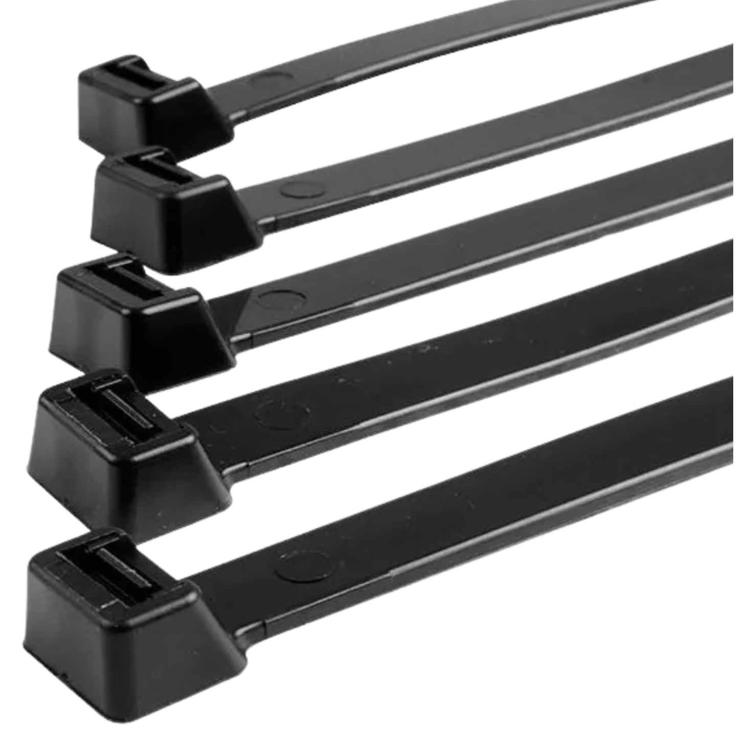 Abraçadeira de Nylon Preta 200x3,6 mm Kit 100 Peças - DNI - 5062