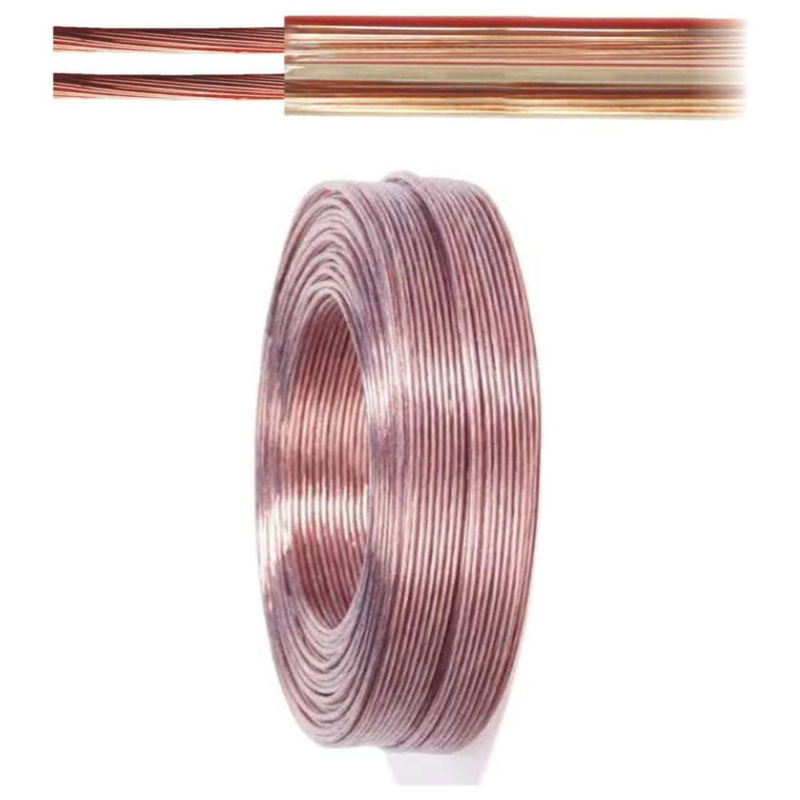 Cabo Paralelo para Som 400W 4 Ohms Rolo com 100m - DNI - HFX 2X14/400W