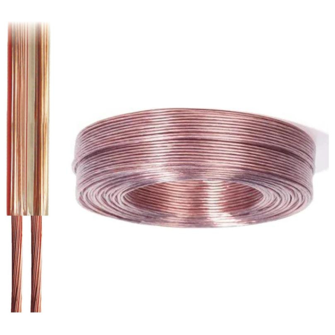 Cabo Paralelo para Som 400W 4 Ohms Rolo com 100m - DNI - HFX 2X14/400W