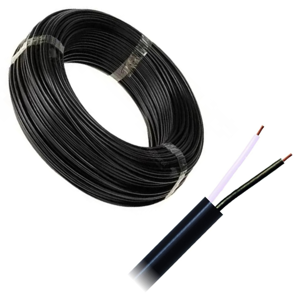 Cabo PP 2 Vias para instalação Automotiva Rolo com 25 Metros - DNI - HFX PP215