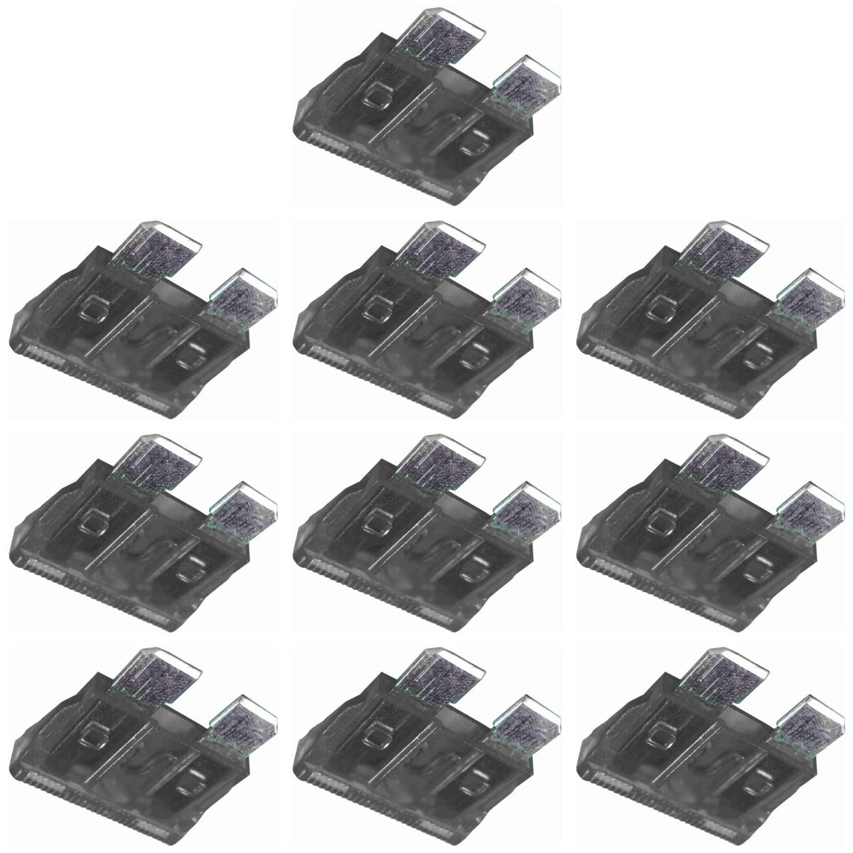 Kit 10 Fusível Lâmina 2A Universal - DNI - 316002