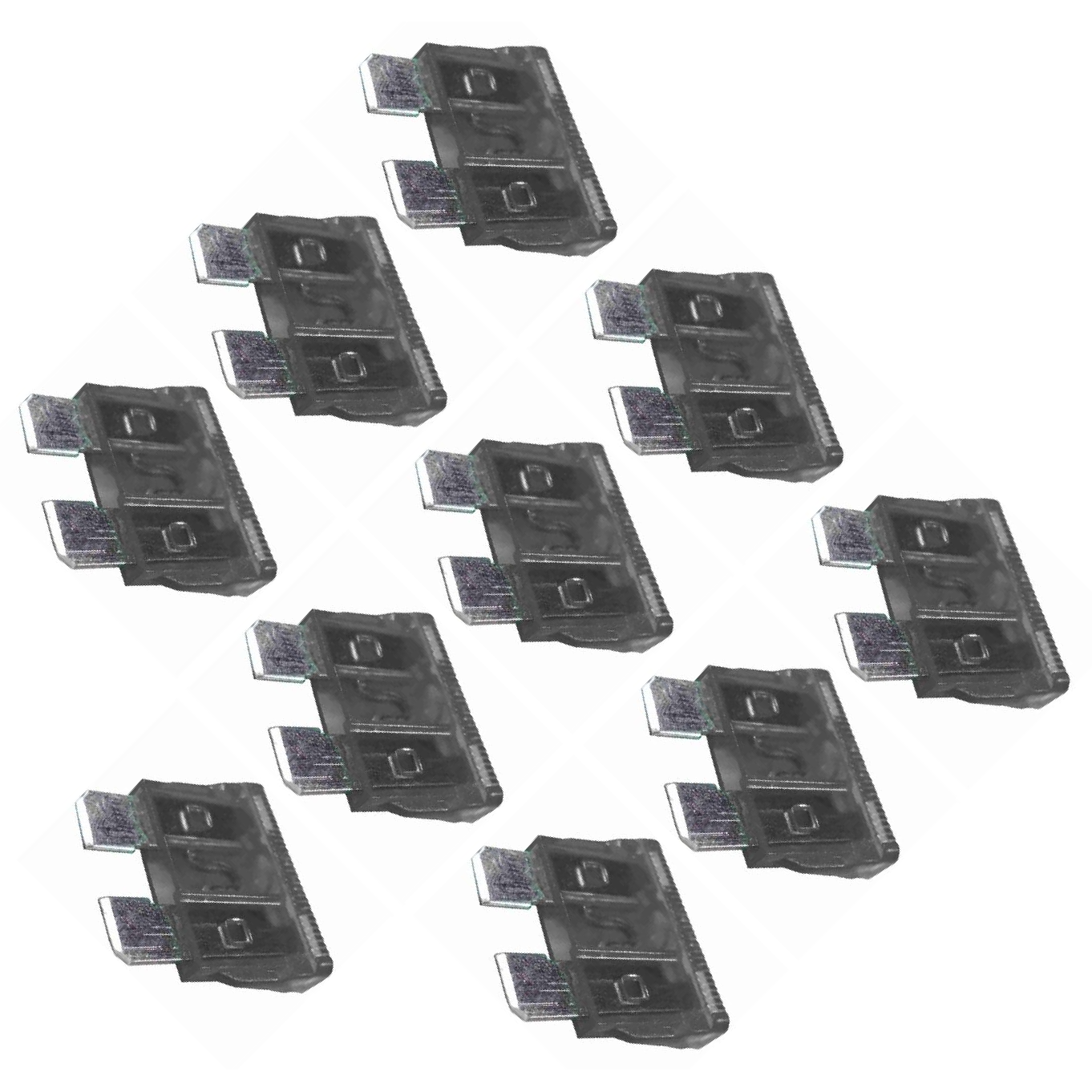Kit 10 Fusível Lâmina 2A Universal - DNI - 316002