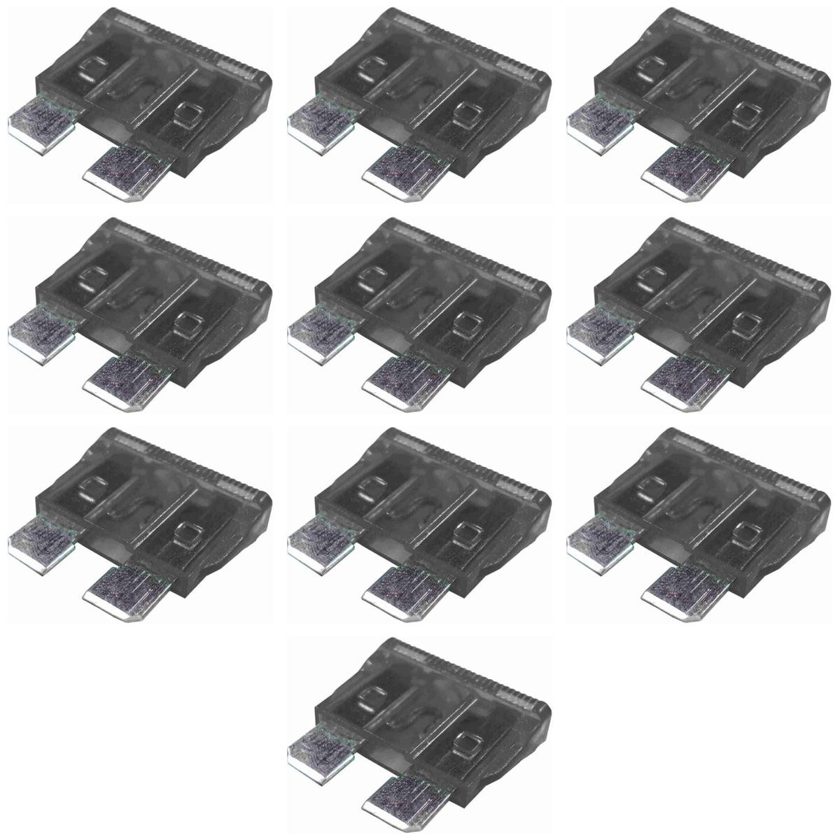 Kit 10 Fusível Lâmina 2A Universal - DNI - 316002