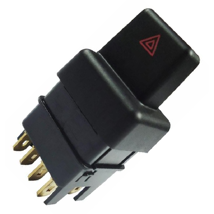 Interruptor de Luz de Emergência Botão do Pisca Alerta - DNI - 2202