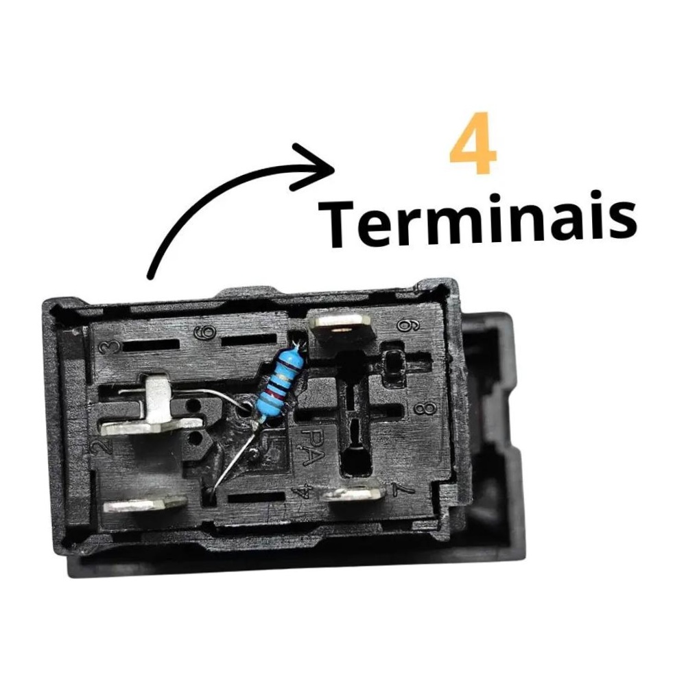 Interruptor Pisca Alerta Chave Comutadora para Chevrolet Vectra - DNI - DNI 2147