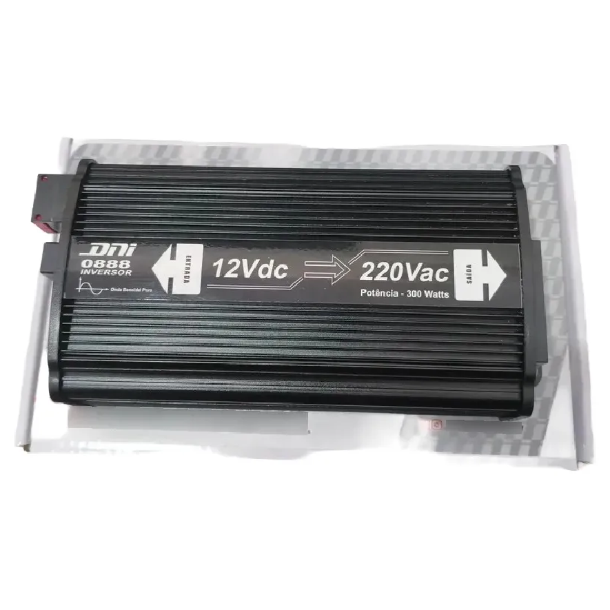 Inversor Onda Senoidal Pura 12VDC para 220VAC 300W - DNI - 0888
