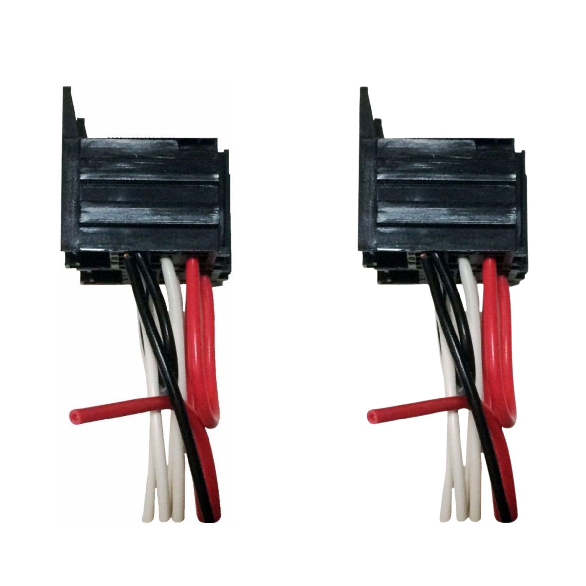 Kit 2 Chicotes com Soquete para Mini Relé 5 Terminais 30A - DNI - 7534