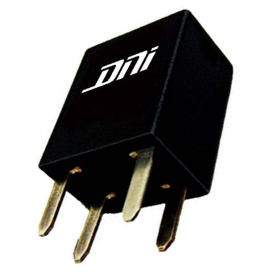 Mini Relé Auxiliar 40A 12V - DNI - 8123