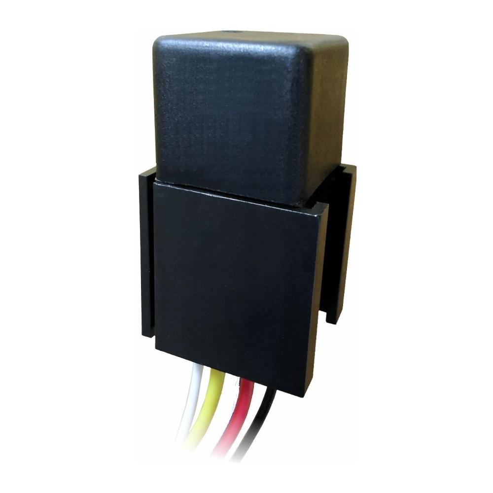 Relé 70A com Soquete 12V 4 Terminais 2 Largos - DNI - 7522