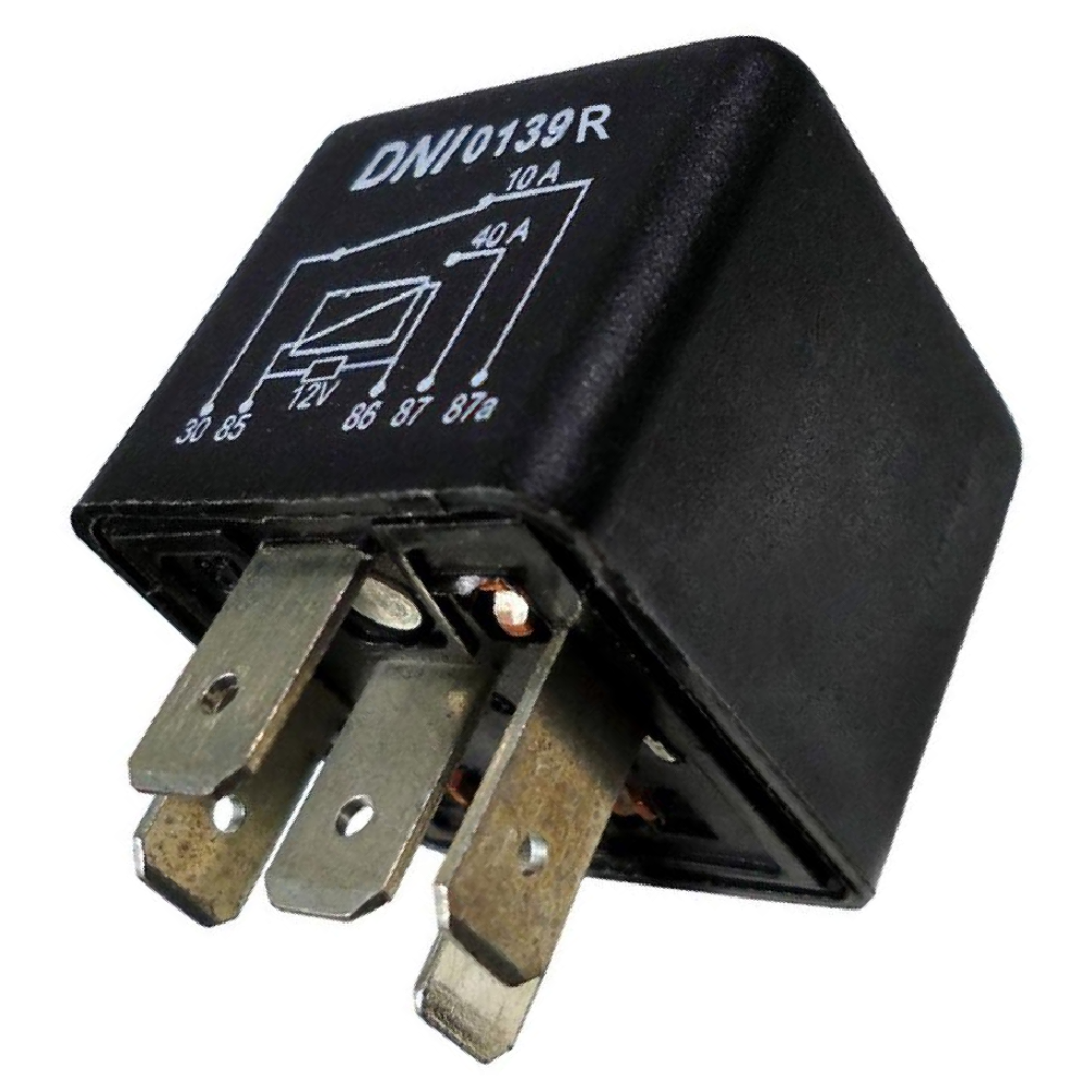 Relé Auxiliar Reversor 12V 5 Terminais - DNI - 0139R