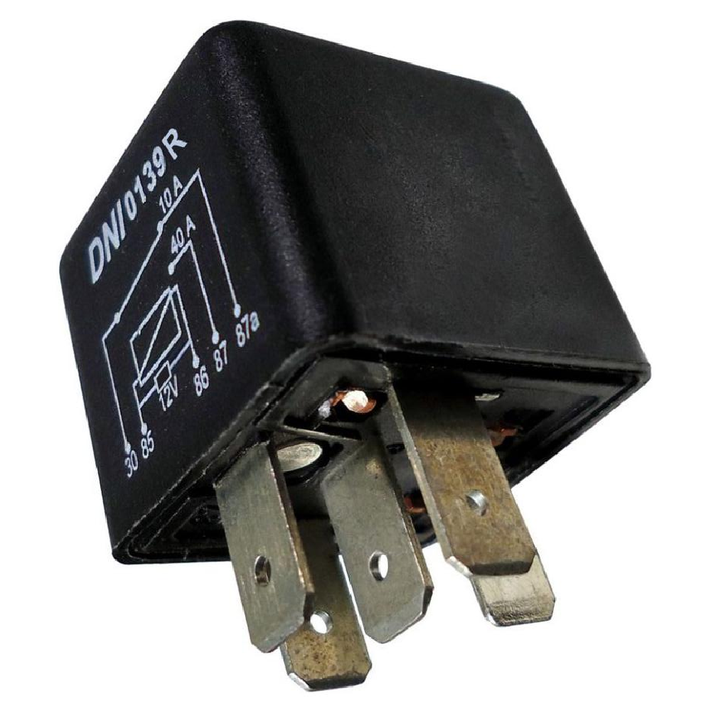 Relé Auxiliar Reversor 12V 5 Terminais - DNI - 0139R
