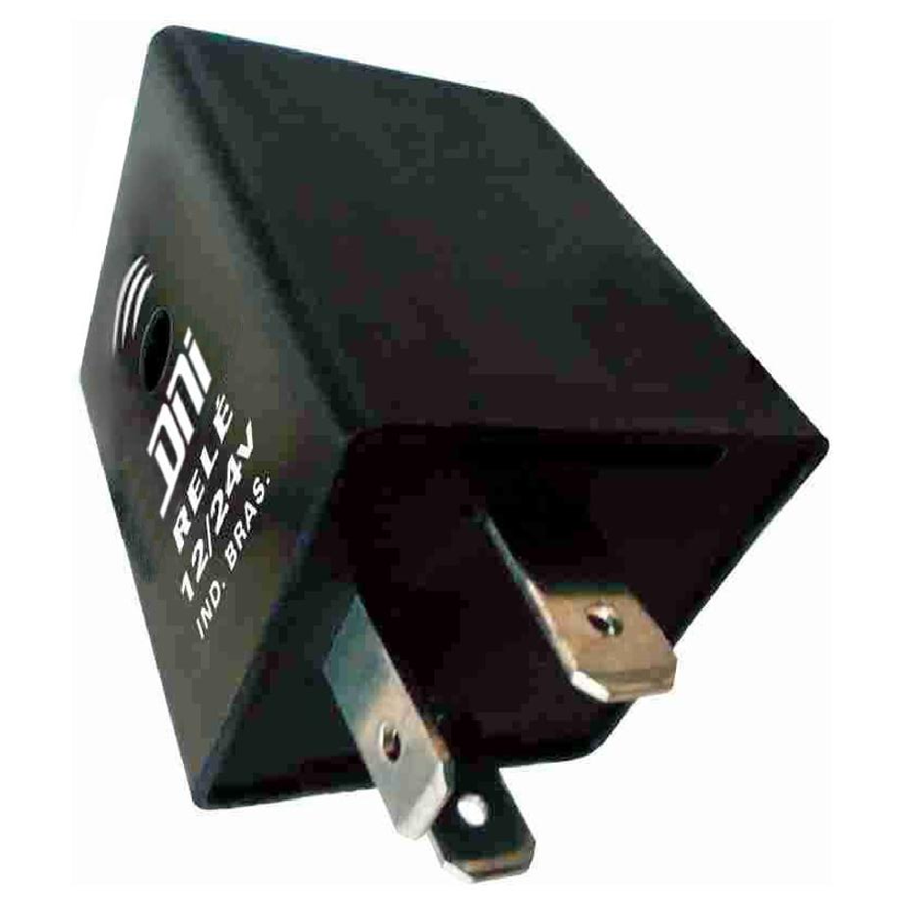 Relé Cigarra com Som Contínuo ou Intermitente 12/24V - DNI - 0527