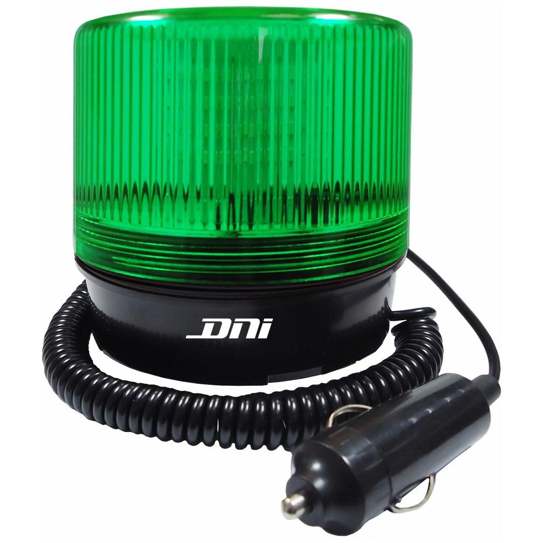 Sinalizador Visual Giroflex Giroled e Strobo Plug 8 Funções Verde Bivolt - DNI - 4288