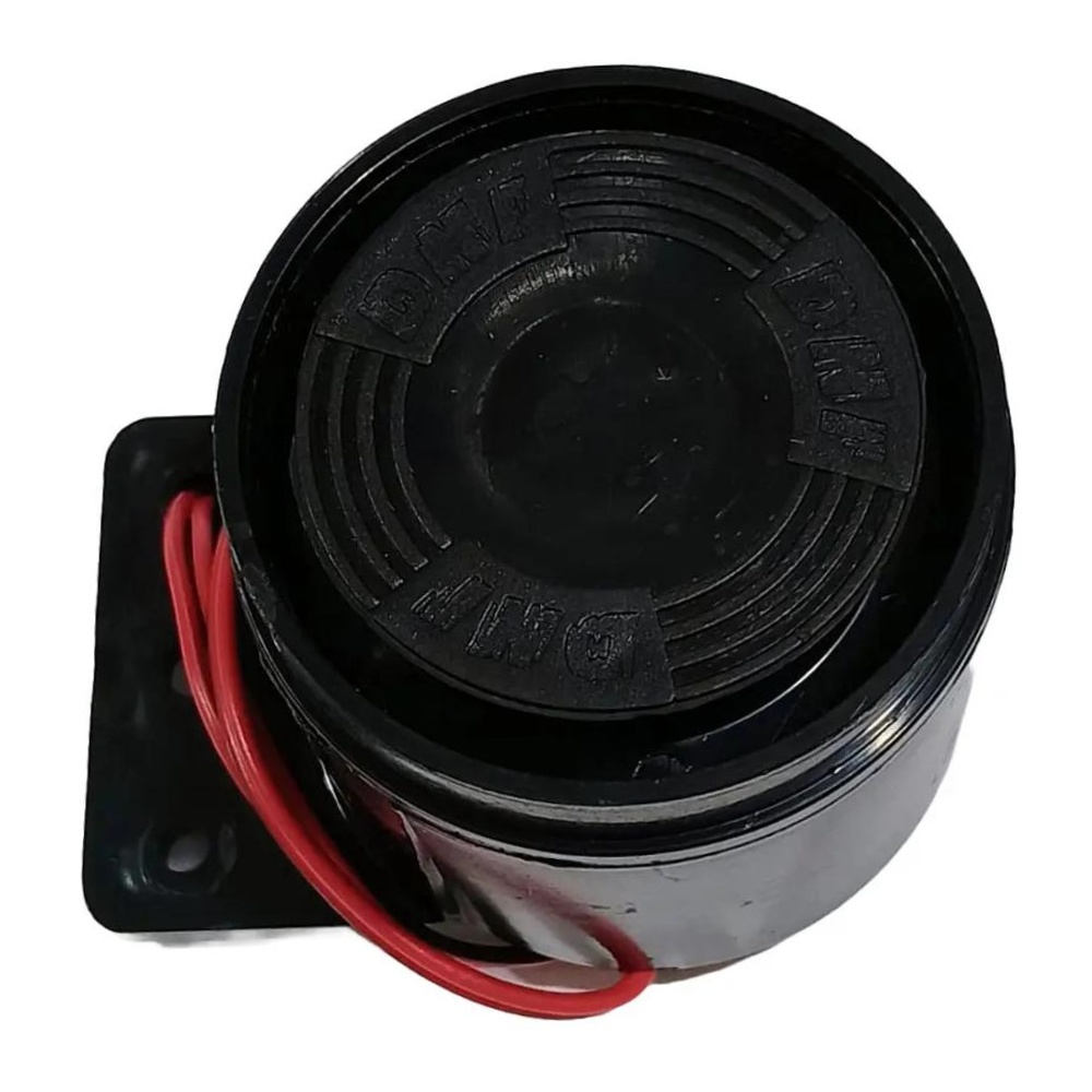 Sirene de Marcha Ré 112dB, Resistente à Água, 6 Toques, Bivolt - DNI - 4059