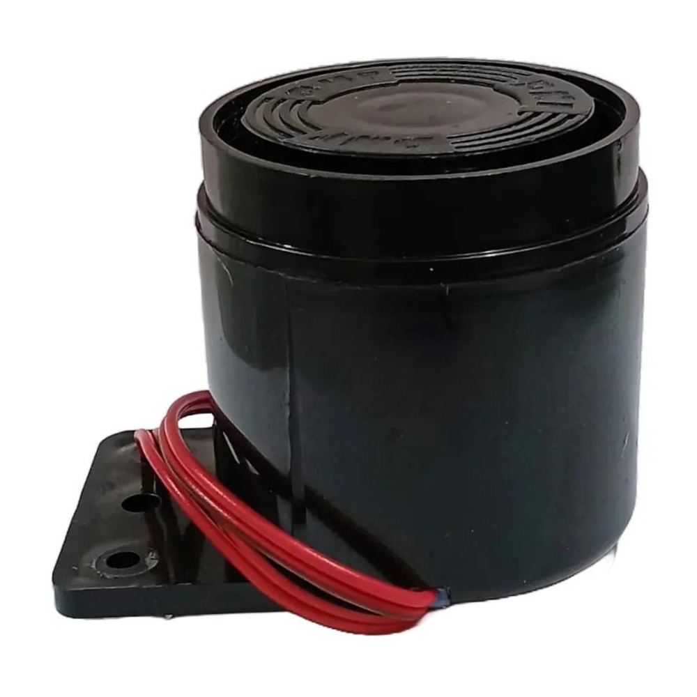 Sirene de Marcha Ré 112dB, Resistente à Água, 6 Toques, Bivolt - DNI - 4059