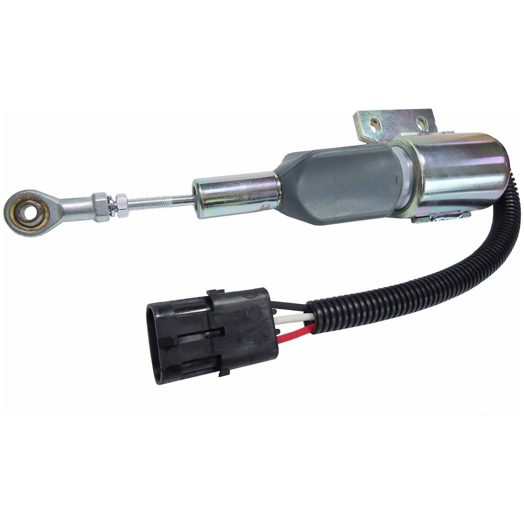 Solenoide de Parada 12V Plug 3 Terminais - DNI - 8069
