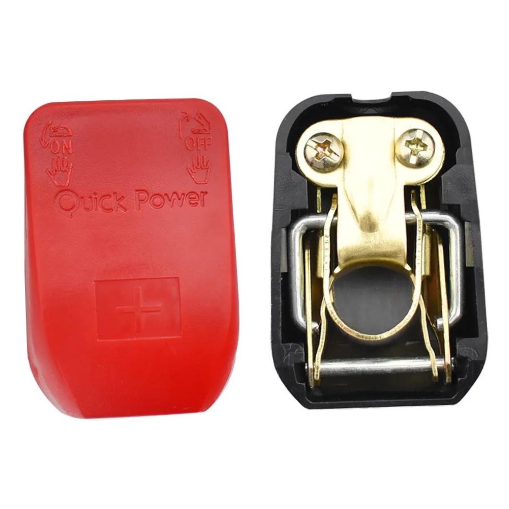 Terminal de Bateria de Engate Rápido Kit Polarizado para Cabos até 70 mm² - DNI - 7578