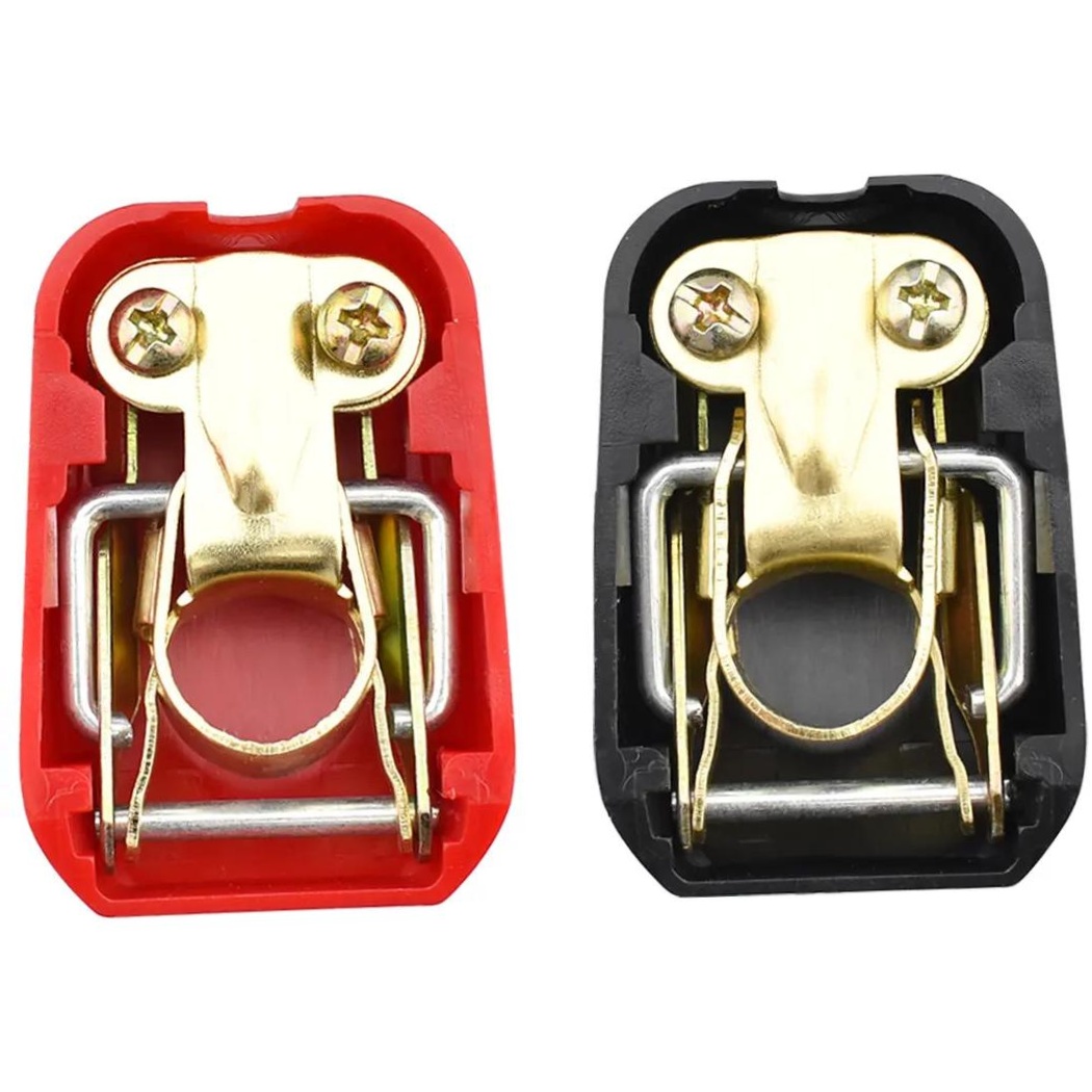 Terminal de Bateria de Engate Rápido Kit Polarizado para Cabos até 70 mm² - DNI - 7578