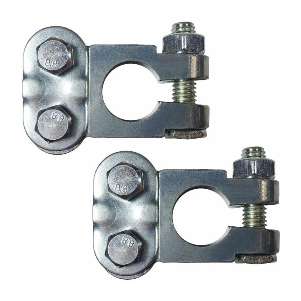 Terminal de Bateria Sapão Reforçado até 120mm² Kit com 2 Peças Polarizadas - DNI - 7575