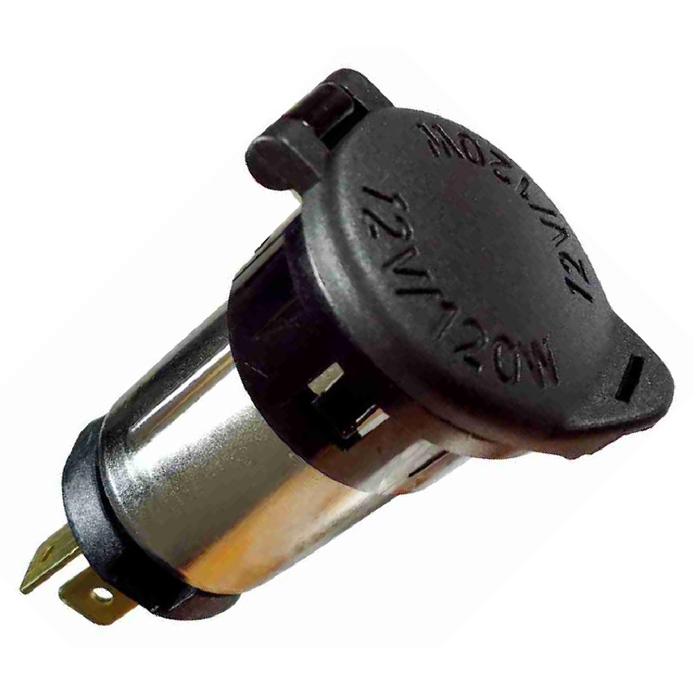 Tomada Polarizada 12V com Potência Máxima de 120W para Toyota Corolla e Etios - DNI - DNI 0610