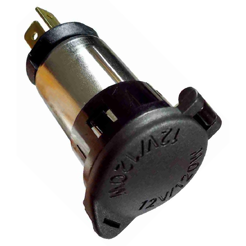 Tomada Polarizada 12V com Potência Máxima de 120W para Toyota Corolla e Etios - DNI - DNI 0610