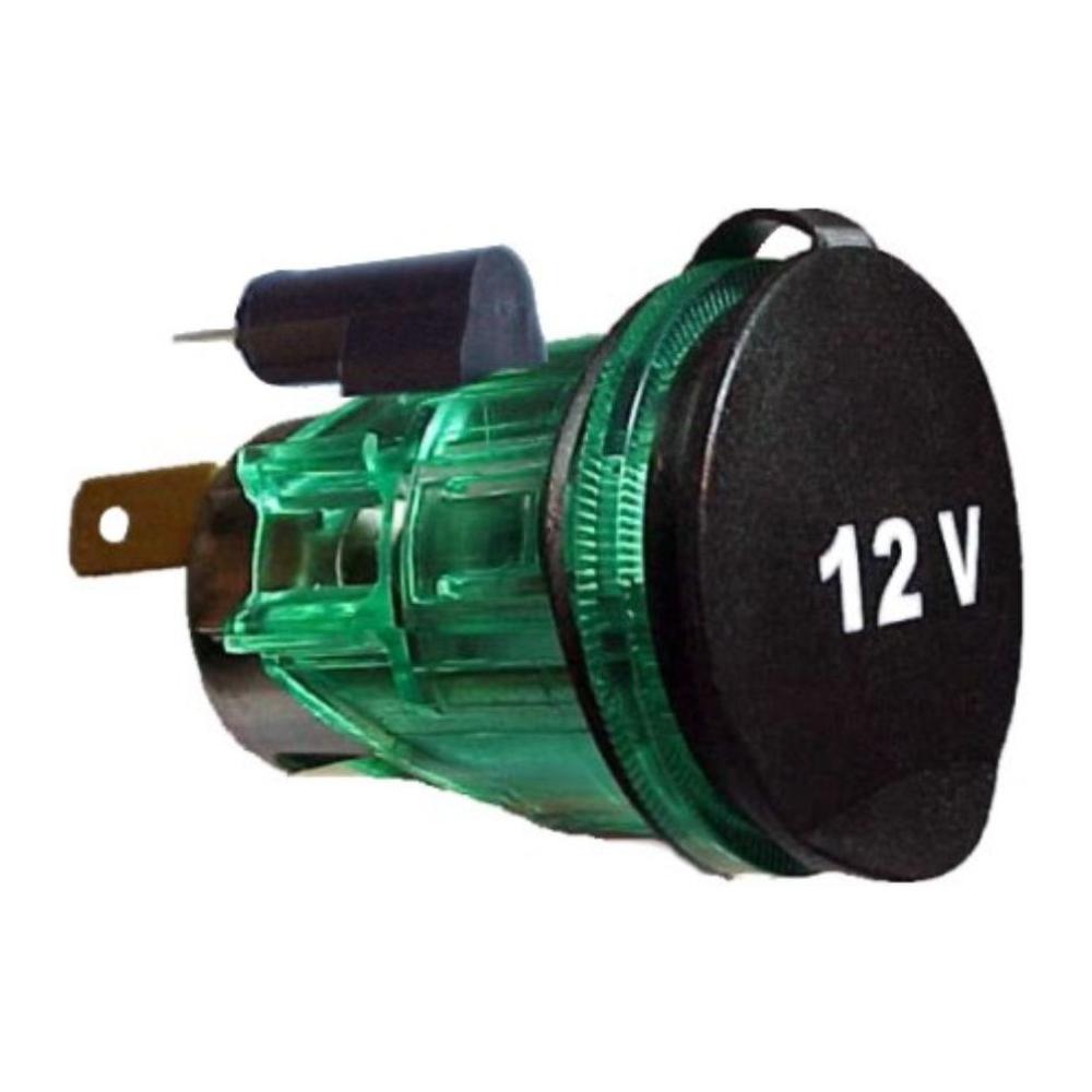 Tomada Polarizada para Alimentação Universal 12V - DNI - 0582