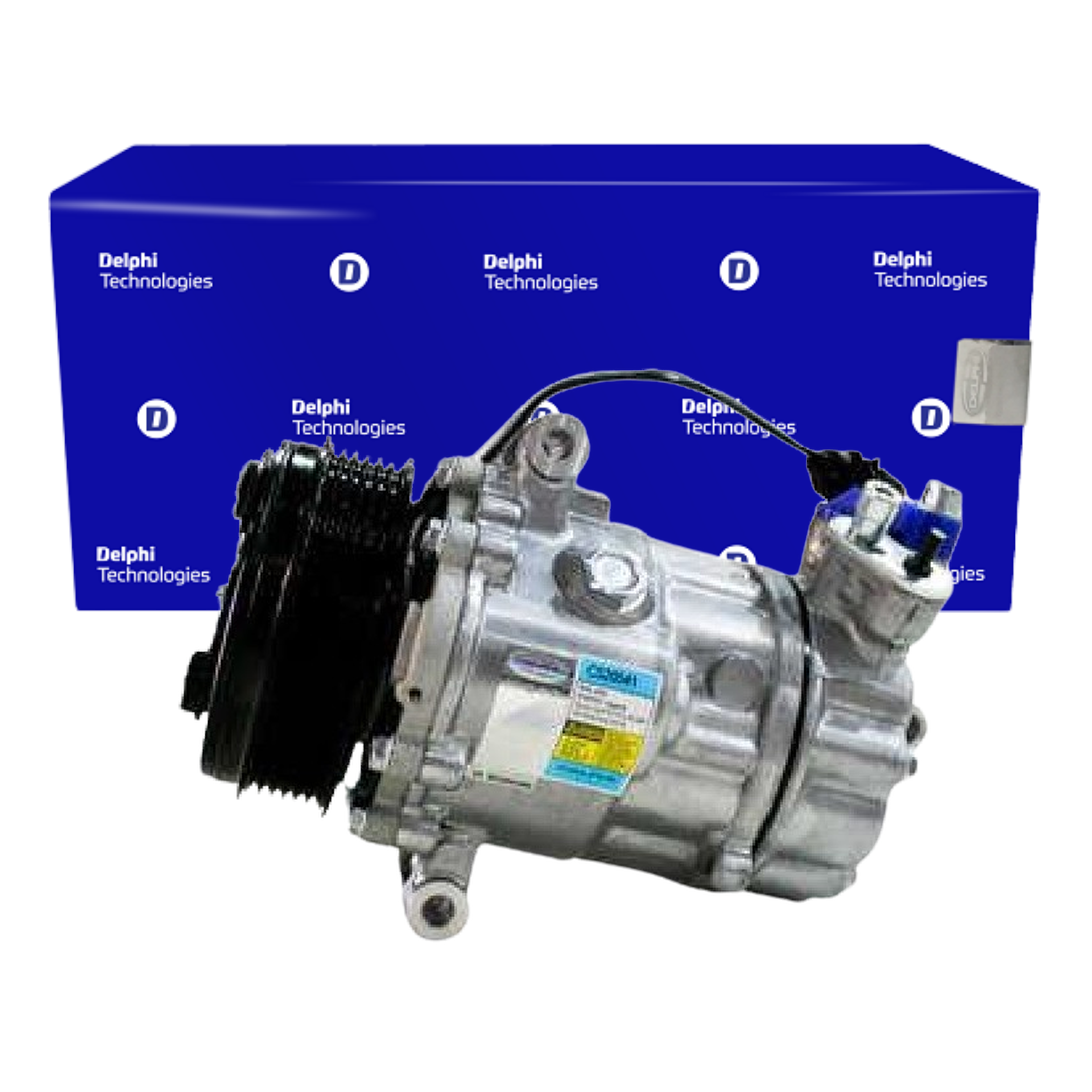 Compressor Ar Condicionado CROSSFOX FOX GOL SAVEIRO SPACE CROSS SPACEFOX 1.6 - Delphi - CS20541