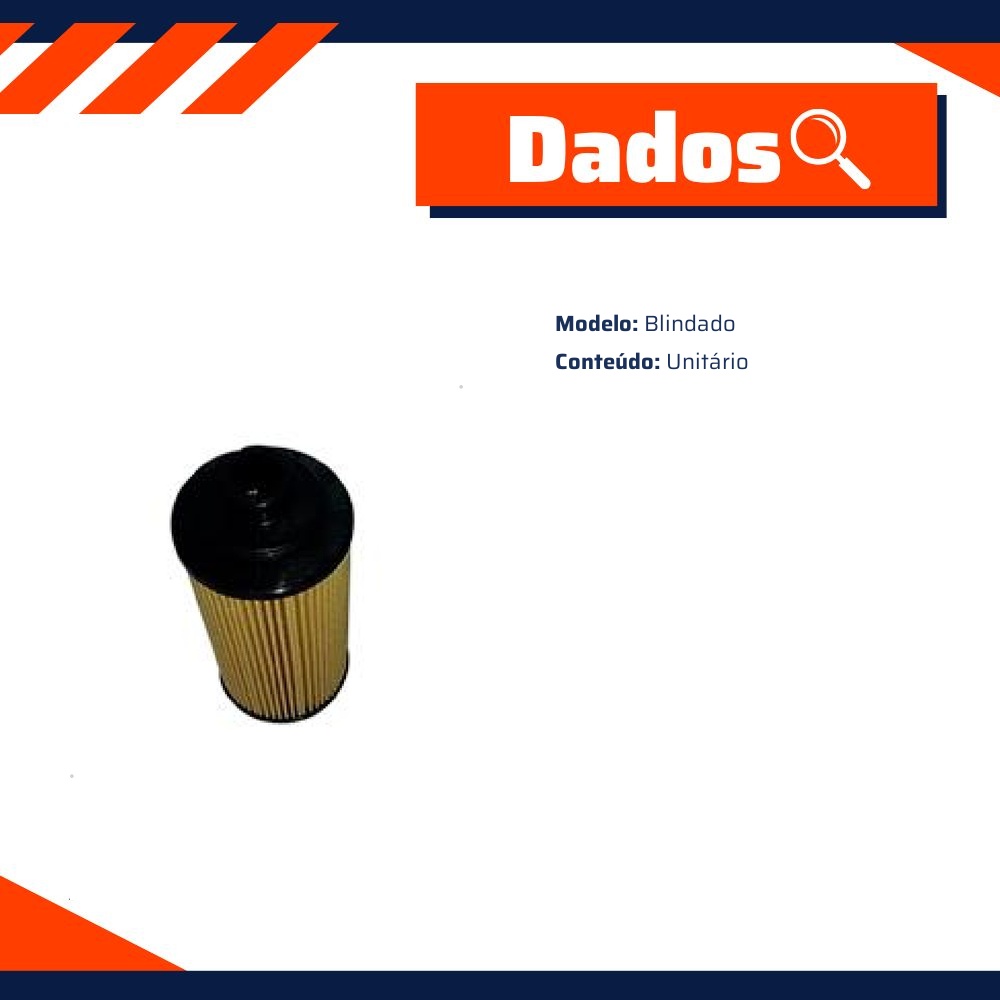 Filtro de Óleo Lubrificante para Chevrolet S10 - Delphi - EFL785