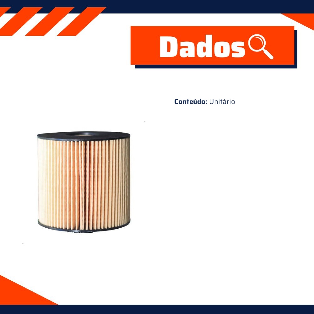Filtro de Óleo Lubrificante para Renault Master - Delphi - EFL794