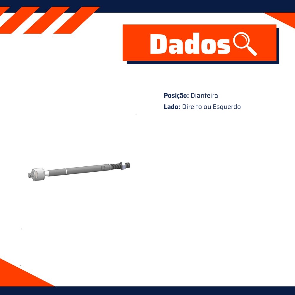 Braço Axial Dianteiro Lado Direito ou Esquerdo - Delphi - TA1785