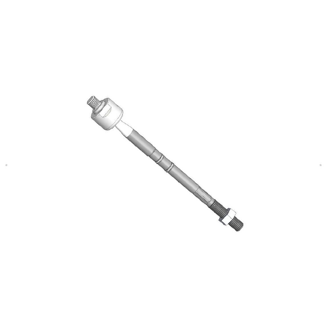 Braço Axial Dianteiro Lado Direito ou Esquerdo para Fiat Linea e Punto - Delphi - TA3524