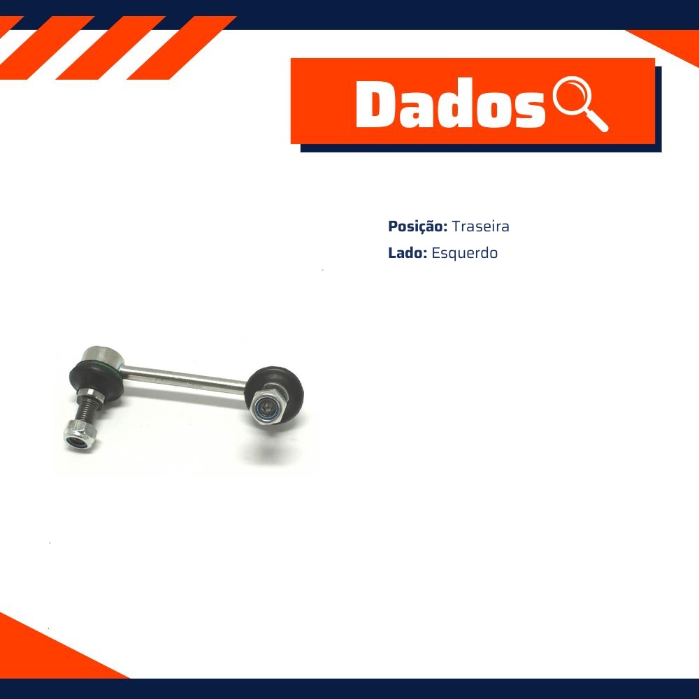 Bieleta Traseira Lado Esquerdo para Mitsubishi Pajero Full - Delphi - TC1775