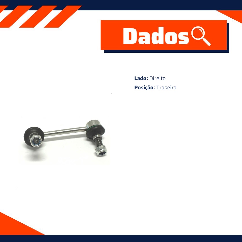 Bieleta Traseira Lado Direito para Mitsubishi Pajero Full - Delphi - TC1776