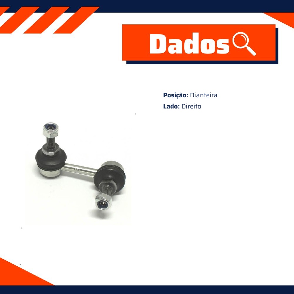 Bieleta Dianteira Lado Direito para Honda Civic - Delphi - TC2306