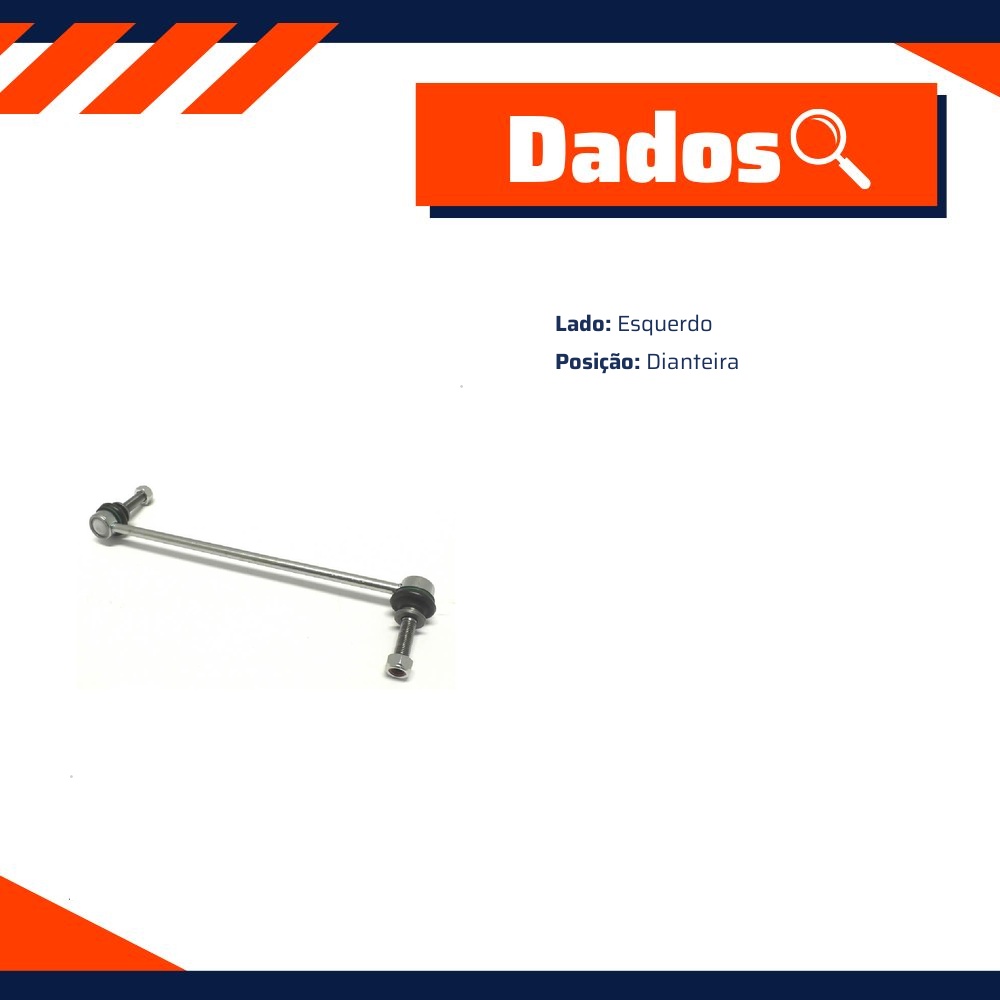 Bieleta Dianteira Lado Esquerdo para Chevrolet Cruze e Cruze Sport6 - Delphi - TC3413