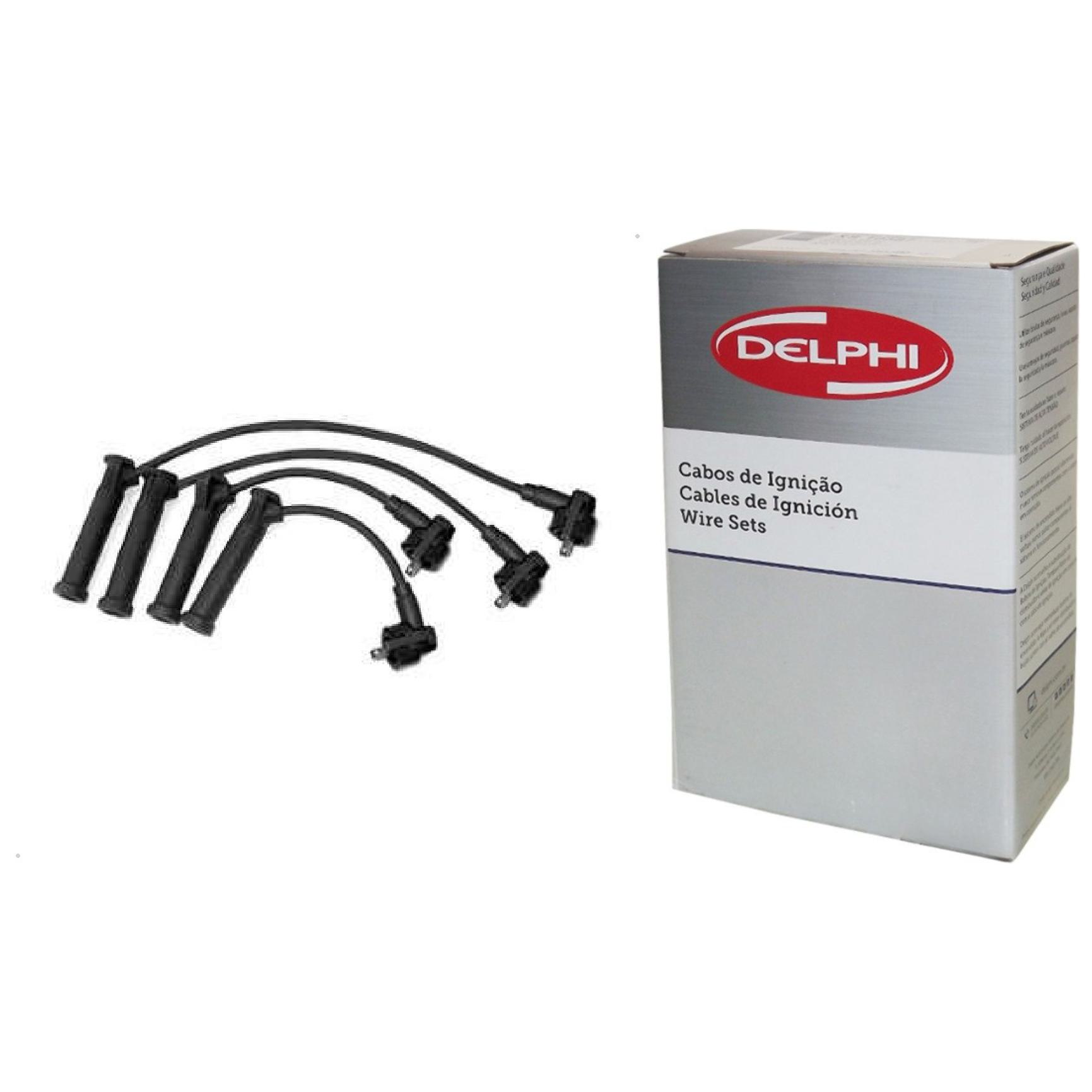 Jogo de Cabos de Vela para Ford Courier e Fiesta - Delphi - XS10142