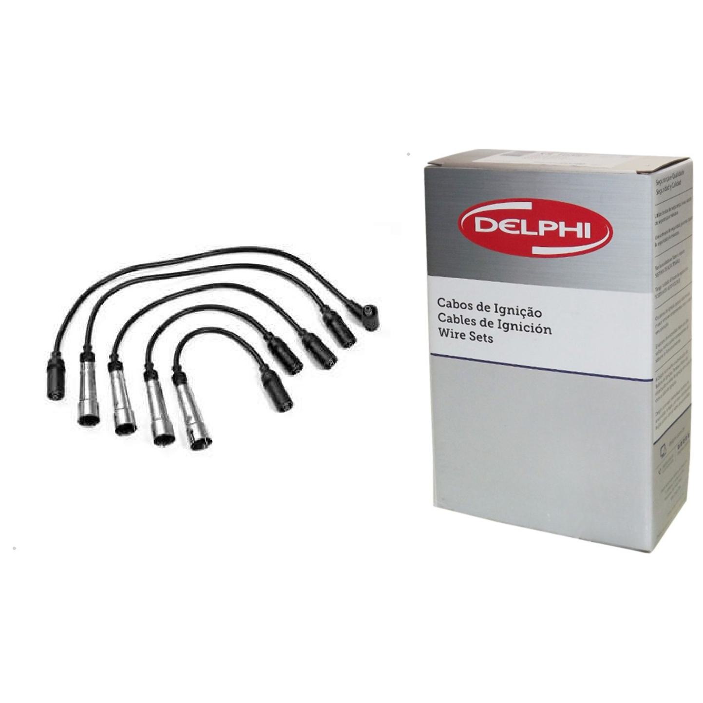 Jogo de Cabos de Vela para Ford Pampa - Delphi - XS10379