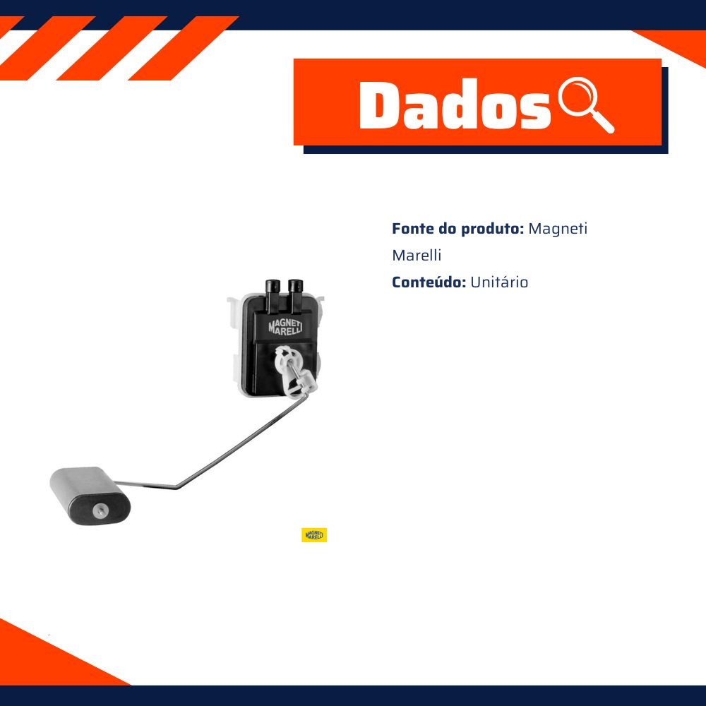 Sensor de Nível de Combustível para Fiat Palio Weekend e Strada - Magneti Marelli - SNMM10130
