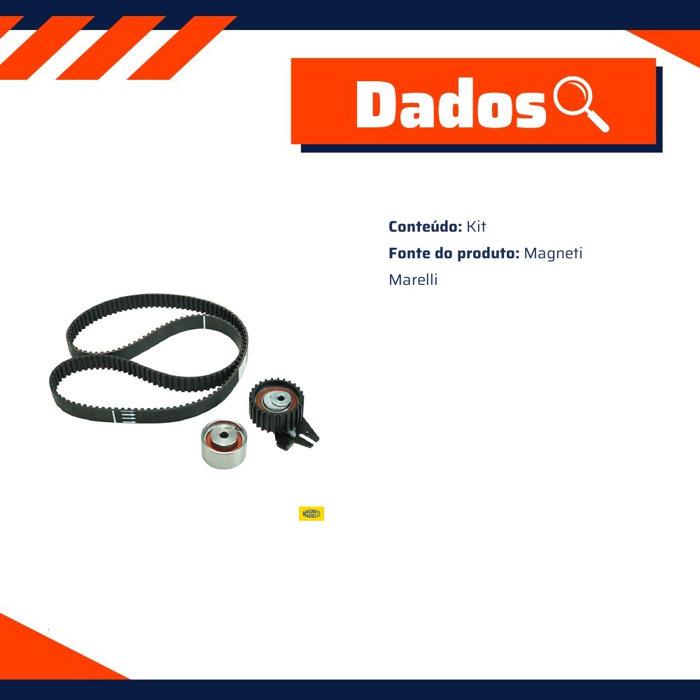 Kit Correia Dentada Sincronizadora - Magneti Marelli - KDMM9458A