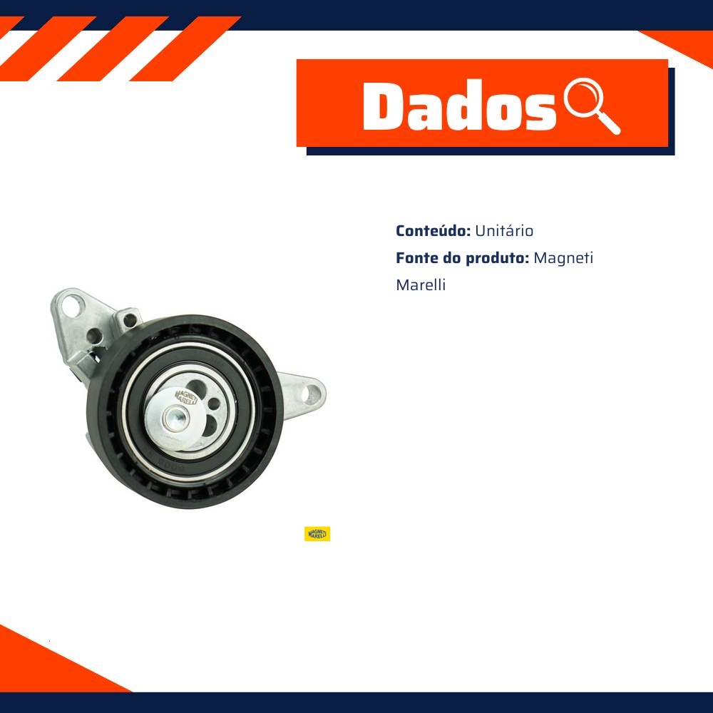 Tensor da Correia Dentada para Chevrolet Kadett e Monza - Magneti Marelli - TCDMM01017