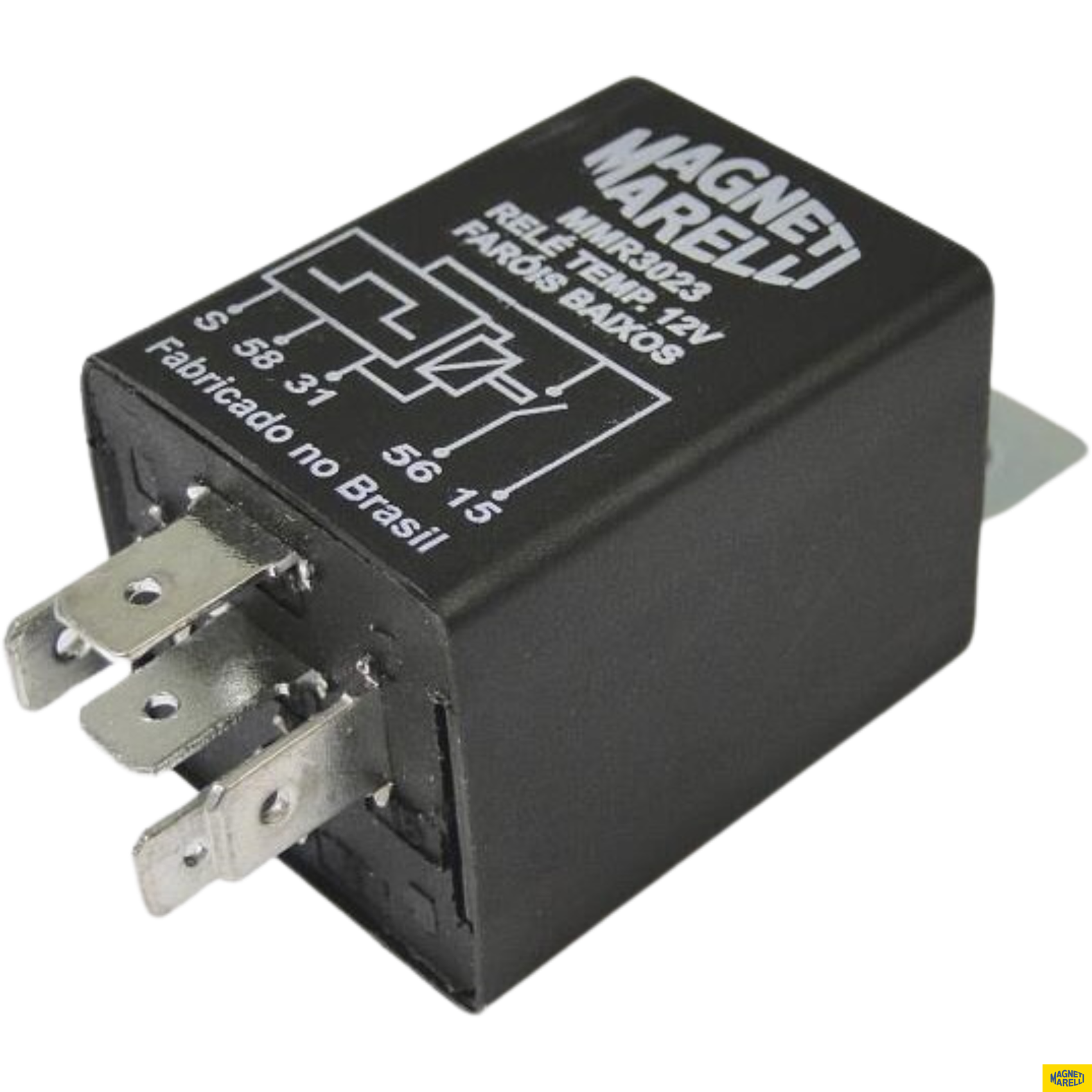 Relé de Faróis Baixos 12V - Magneti Marelli - MMR3023