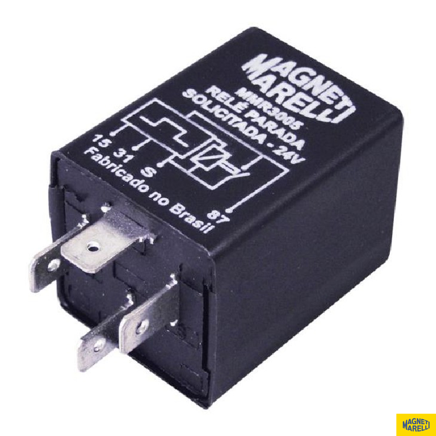Relé de Parada Solicitada 24V - Magneti Marelli - MMR3005
